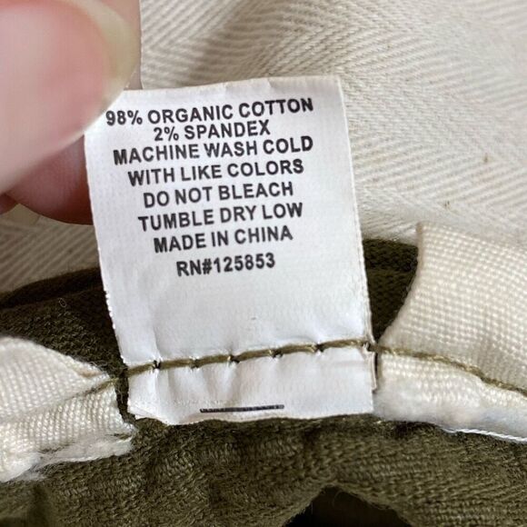 Taylor Stitch The Democratic Foundation Pant in Olive Cord Corduroy Pants 33 - Picture 8 of 9